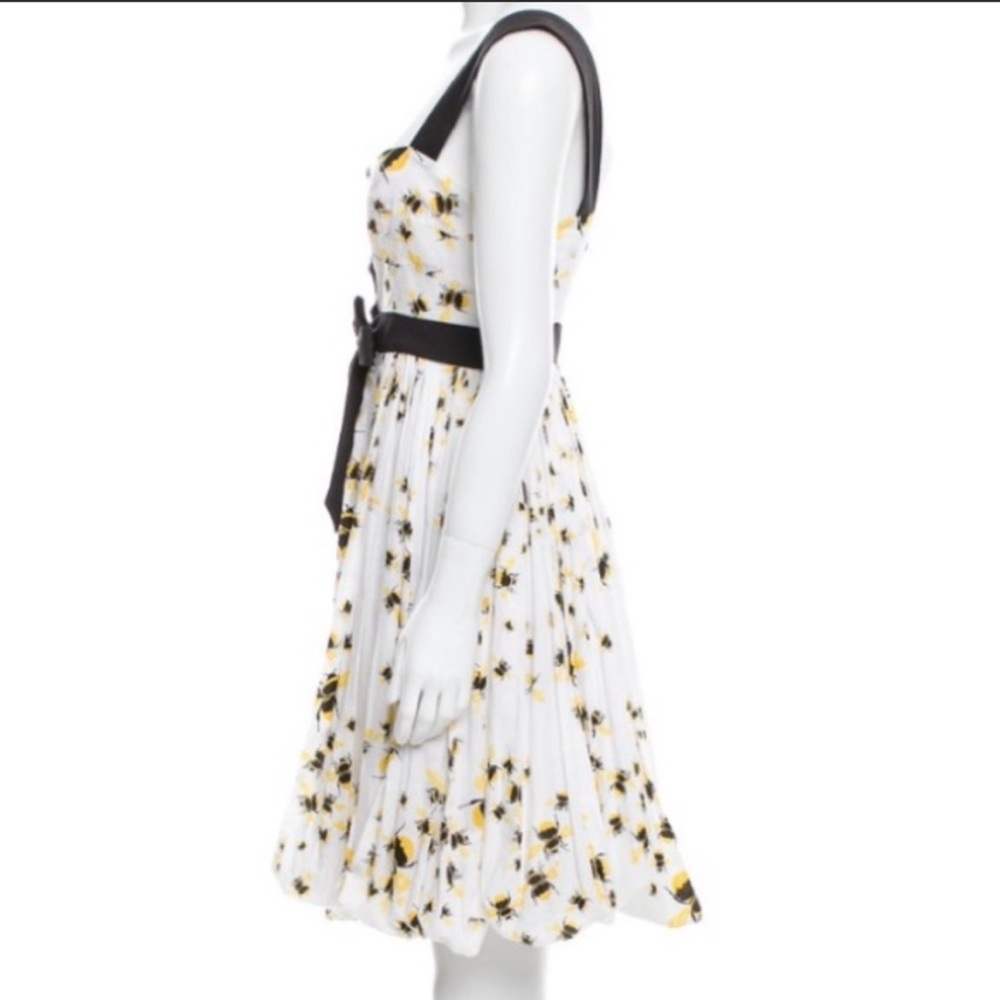 NWOT Diane Von Furstenberg Carson Bumblebee Sundress - Picture 3 of 11